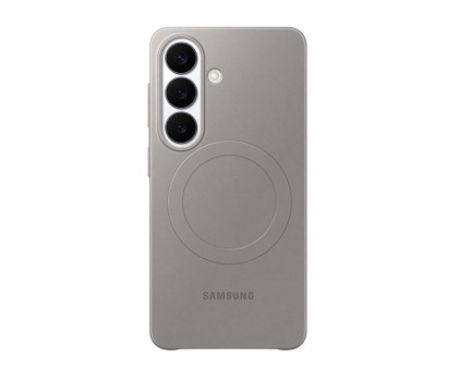 Etui do telefonów SAMSUNG Silicone Magnet do Galaxy S26 szare